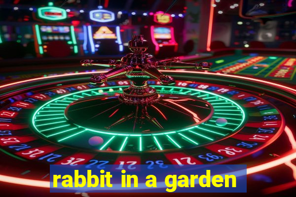 rabbit in a garden