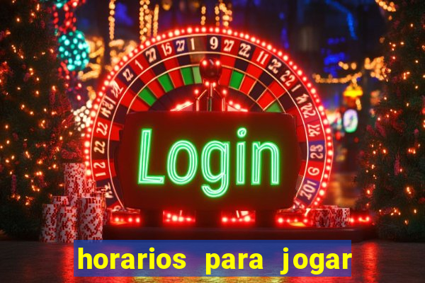 horarios para jogar no fortune dragon