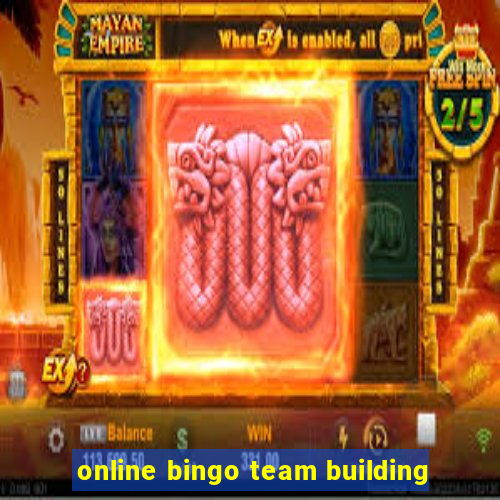 online bingo team building